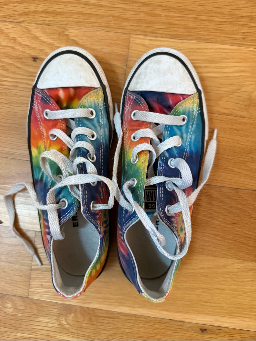 Converse Kids Tie-Dye Low Top Sneakers - Multicolor